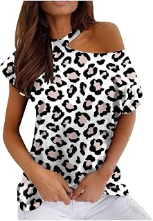 Women Casual Tops Shirts Blouse Casual Loose Tees Printed Short Sleeve T-Shirts Casual Shirt V Neck Plus Size Tees Casual Short Sleeve V-Neck T-Shirt Tunic