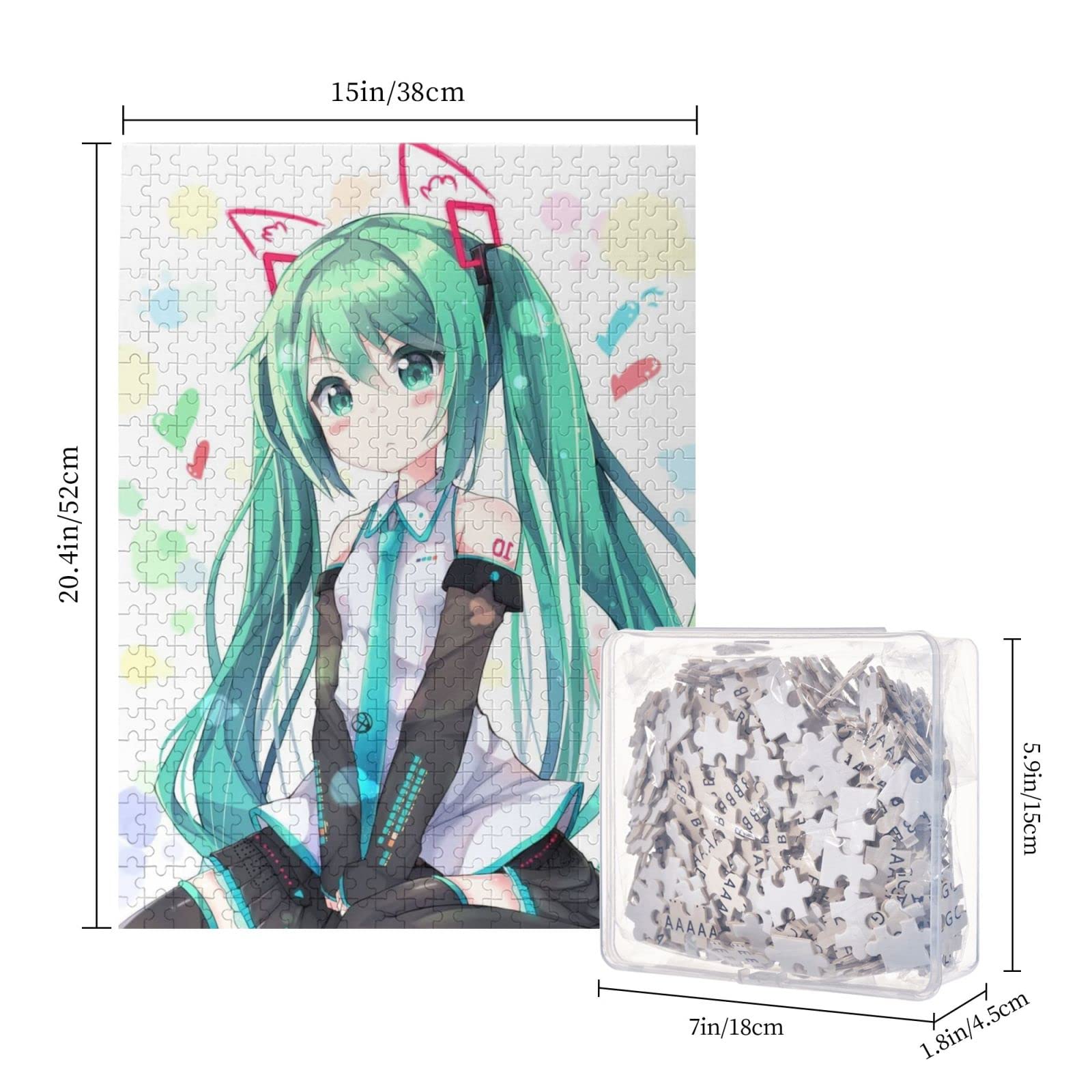 Amazon.co.jp: パズル 初音ミク アニメ 500ピース ジグソー 大人