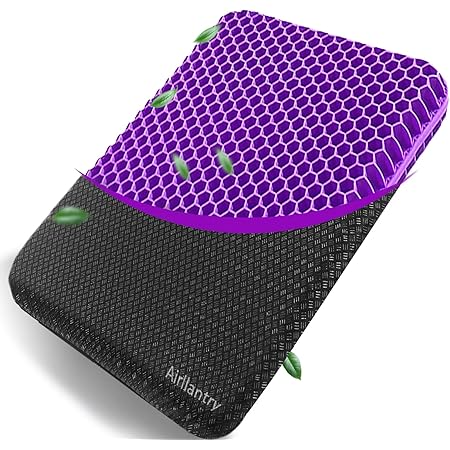 Amazon.com: Purple Double Seat Cushion | Pressure Reducing Grid ...