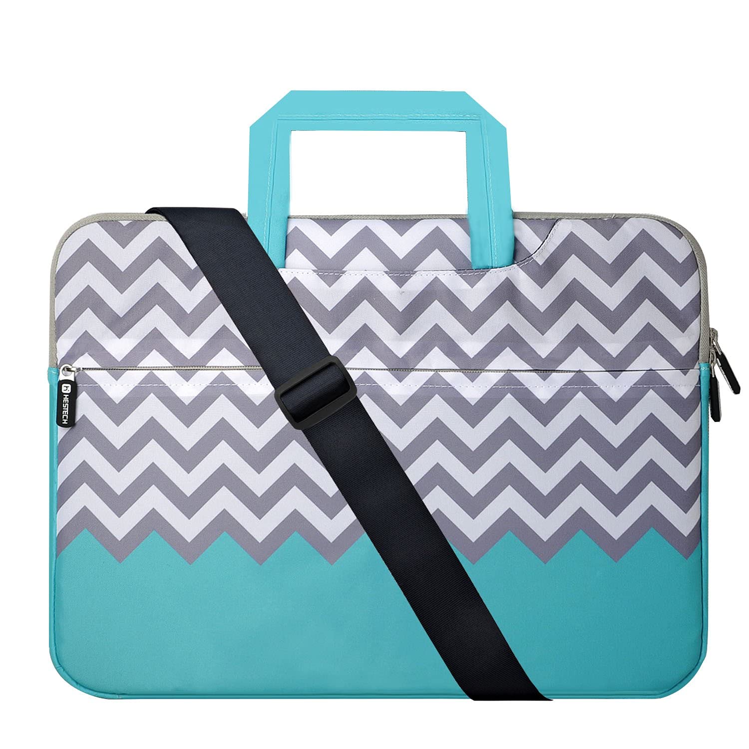 Kitron-Denim Fabric 15-15.6 Inches Inch Laptop/Notebook Computer/MacBook/ MacBook Pro Sleeve Briefcase Laptop Shockproof WaterResistant Case Computer Shoulder Bag Luggage Trolley Accessories