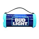 Bud Light Bluetooth Speaker Bazooka Speaker Portable Wireless with Rechargeable Battery Ideal for Indoor and Outdoor Activities Loud and Bass Audio Sound Easy to Carry Anywhere with FM- Radio