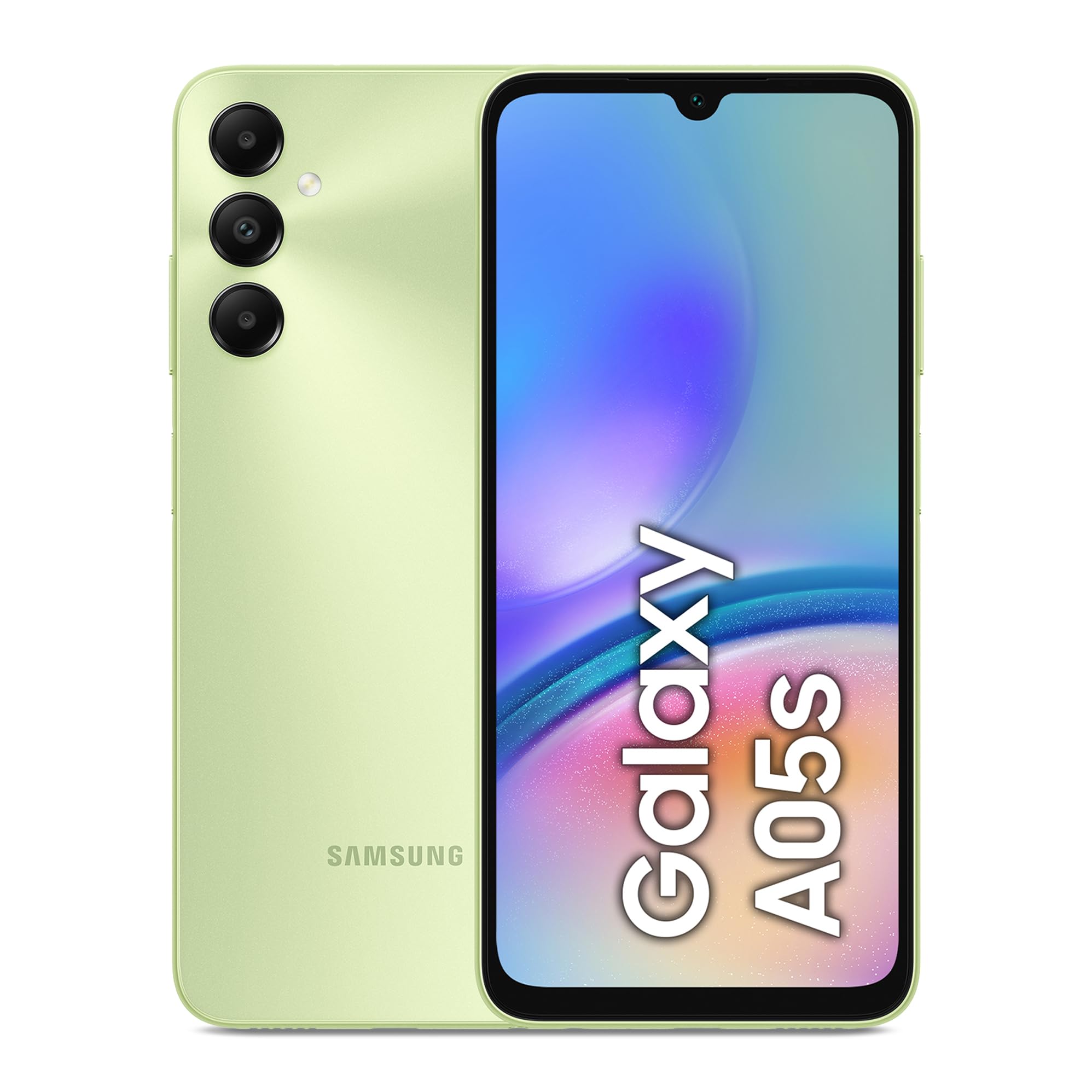 schermo cellulare samsung a05s light green 6.7 pollici