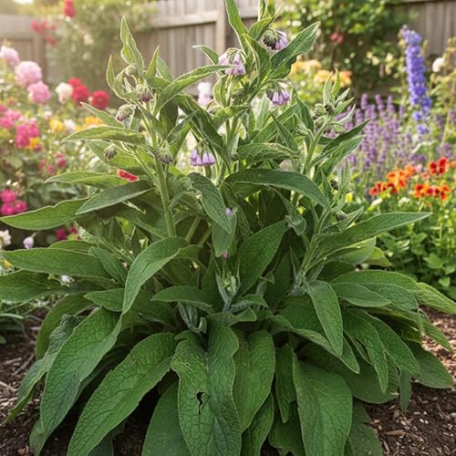 Miniatura 2 de 12 Live Comfrey Roots, Comfrey Rhizomes, 3-6 Inches Tall, Perennial Herb for Planting