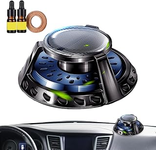 Car Air Freshener Solar Energy, Solar Car Air Freshener Bilparfymrening | Roterande för bil, interiör,