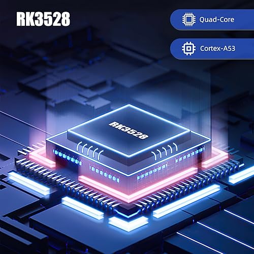 Miniatura 3 de Android 13.0 TV Box 4GB RAM 32GB ROM TV Box RK3528 Quad-Core 64bit Cortex-A53 con Wi-Fi dual 2.4G5.0G, BT 5.03D Ultra HD 8KH.265100M LANUSB 3.0