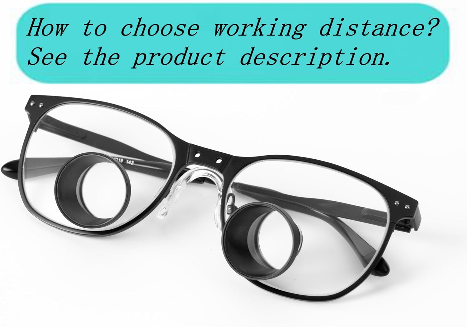 2.5X 3X 3.5X Optional Titanium Frame TTL Dental Loupes Through The Lens Surgical Loupes Customized (Magnification:3.5X, Near PD 60mm)