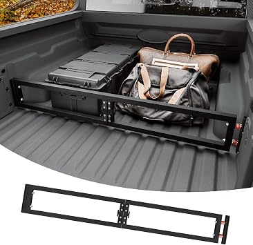 Truck Bed Divider Compatible with 2022-2025 2026 Ford Maverick Pickup Divider Trunk Organizer Aluminum Alloy Luggage Divider for 2024 Maverick Accessories