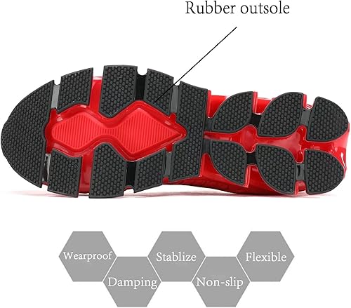 Miniatura 5 de Zapatos deportivos para hombre sin cordones para caminar y correr, tenis con diseño de hoja, informales, cómodos, antideslizantes, para el trabajo,