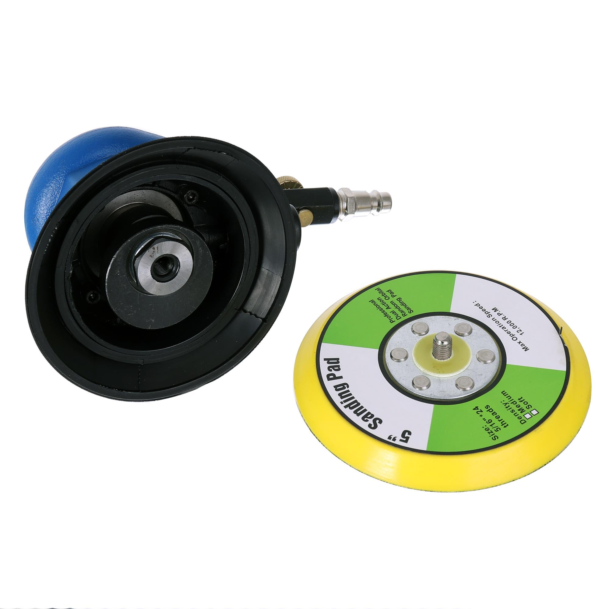 TC TECHNIC PRO Lijadora orbital lijadora neumática pulidora 125 mm