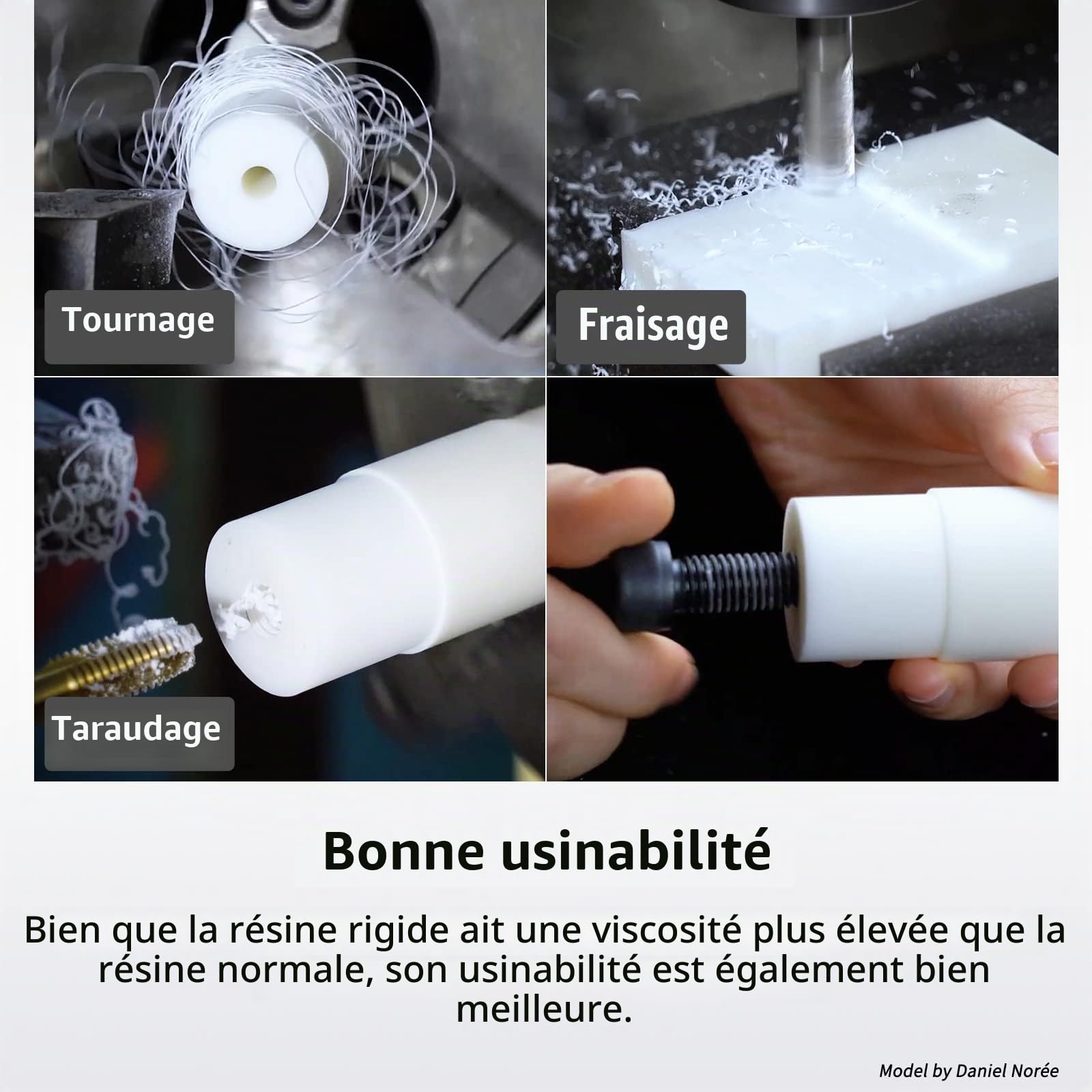 Chitu Systems Conjure Résine Rigide avec Propriétés d’Ingénierie pour l’Impression 3D en Résine de Gadgets Fonctionnels, Faible Rétrécissement pour Figurine Articulée LCD 3D (bleu clair, 2000g)