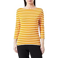 Tommy Hilfiger Maglietta Maniche Lunghe Donna Slim Scollo a Barca
