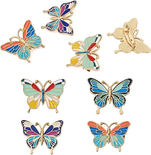 Miniatura 60 de Pandahall - Broches esmaltados de aleación con varios temas, broche de solapa, juego de pines esmaltados