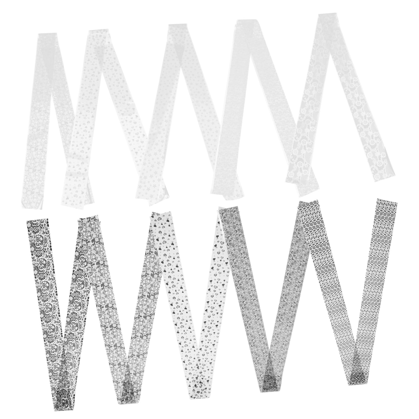 Healeved Lace Nail Stickers Adesivi Per Unghie Decalcomanie Per Nail Art Per Speciali e Regali Per Sicuri e Facili Applicare
