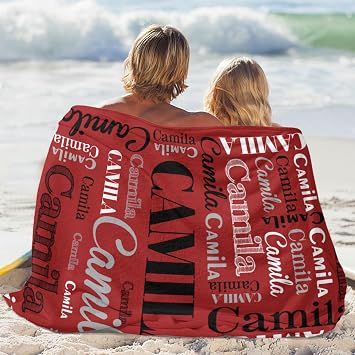Personalized Blankets and Throws Personalized Name Blankets Custom Blanket with Name for Adults and Kids Customized Fleece Throw