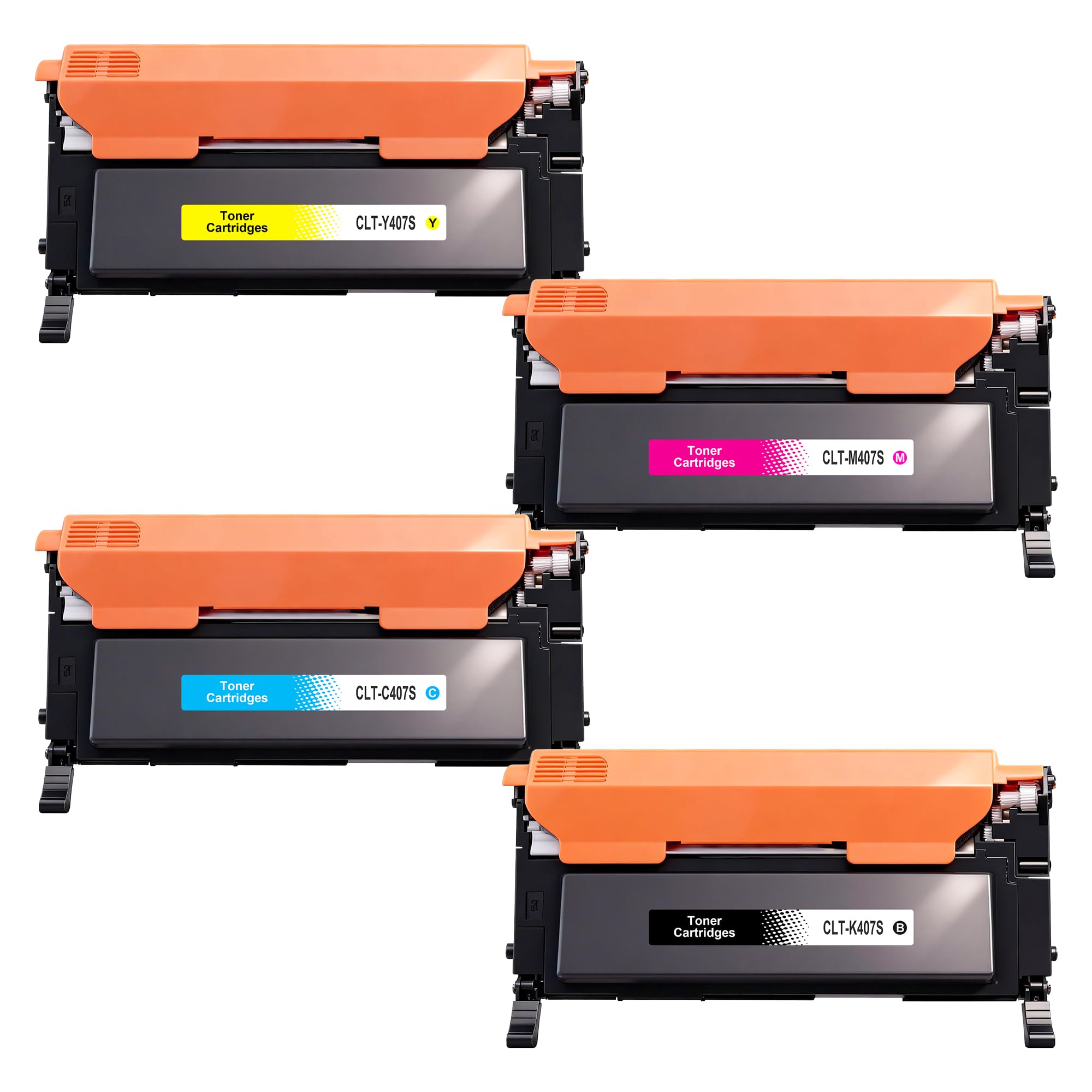 CLT-407 CLT-409S Multipack Toner pour Samsung CLP-320 CLT-407S