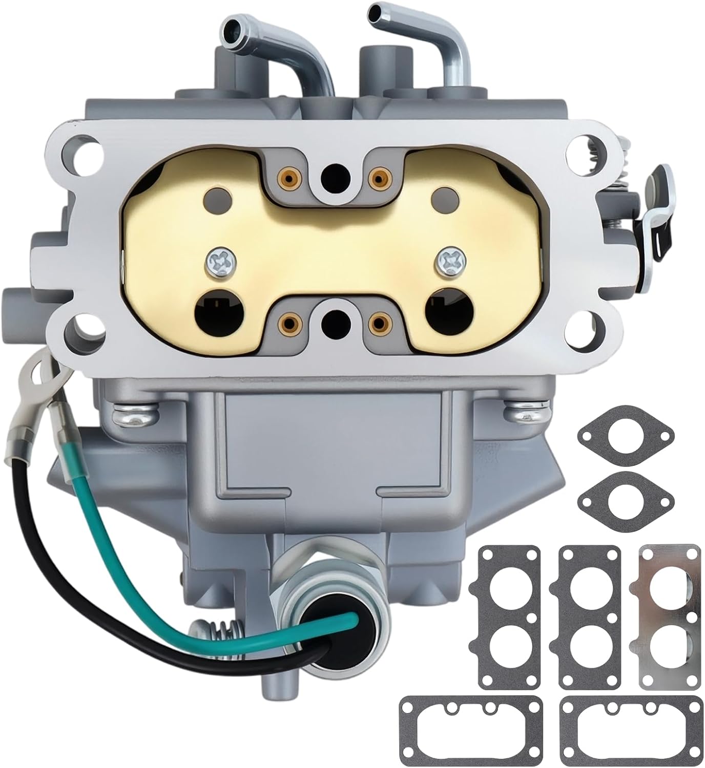 Carbman 15003-7080 Carburetor Compatible with for Kawasaki FH721V 4 Stroke Engine 15003-7048 Carb with Gaskets Kit