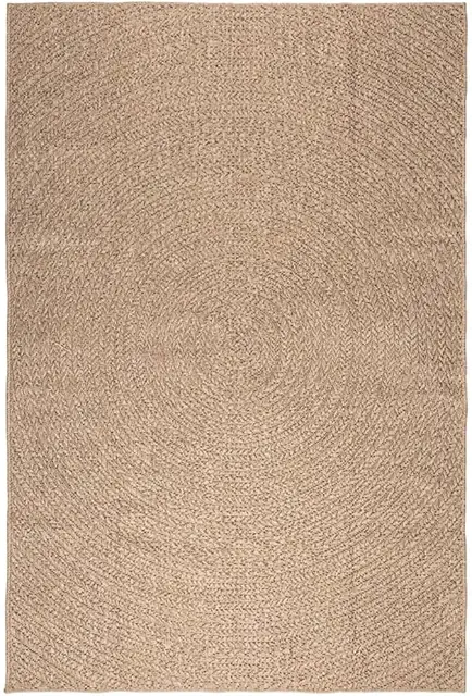 Grand tapis jute vidaXL 160x230 cm pour intérieur et extérieur