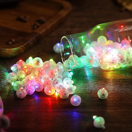 Miniatura 7 de pozzolanas 100 mini luces LED con gancho, luz LED redonda impermeable para decoración de fiestas, luces de fiesta de neón, coloridas