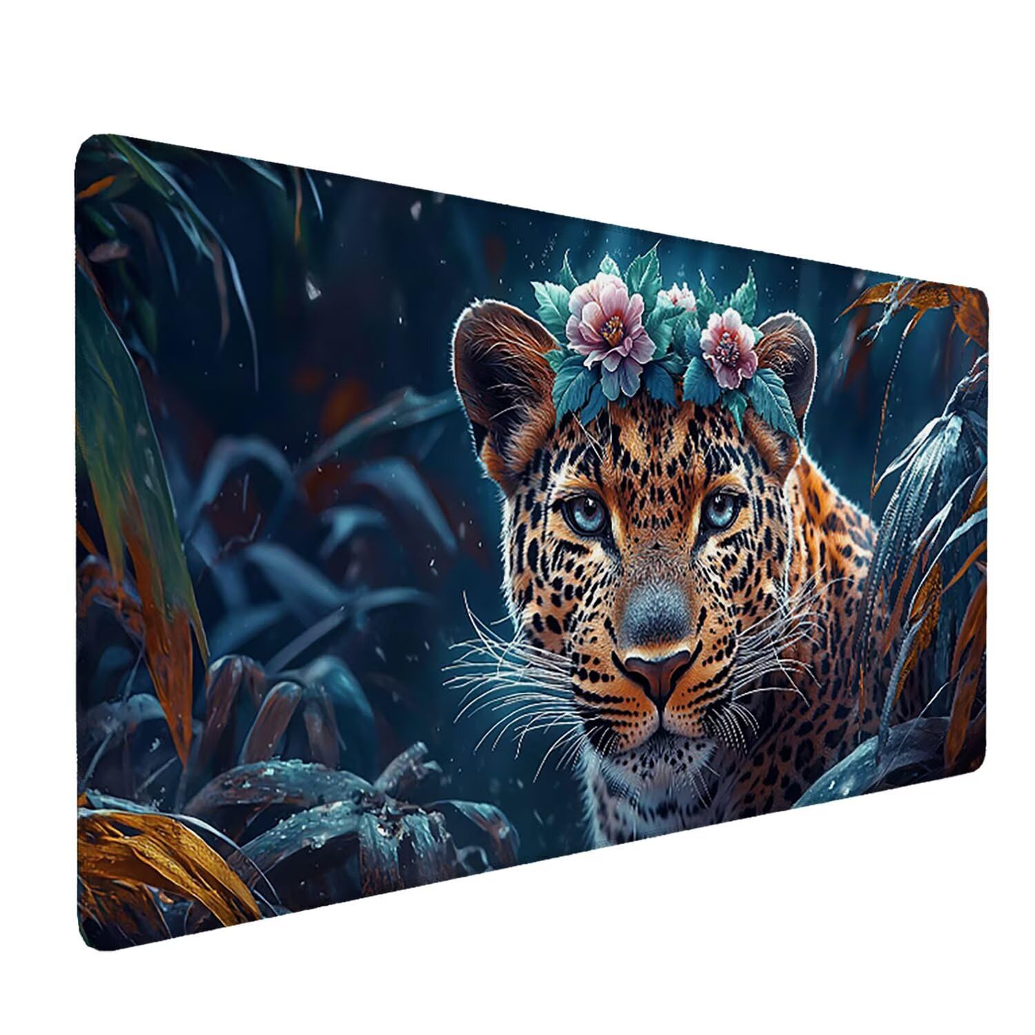 Podkładka pod mysz do gier, 1600 x 800 mm, XXL, duża gamingowa podkładka pod mysz, wodoodporna podkładka pod mysz, długa podkładka na biurko z przeszytymi krawędziami, mata na biurko z gumową
