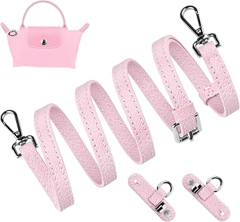 SOPROM Crossbody Strap for Longchamp Pouch with Handle Mini Bag Adjustable Conversion Replacement Kit for Long Champ
