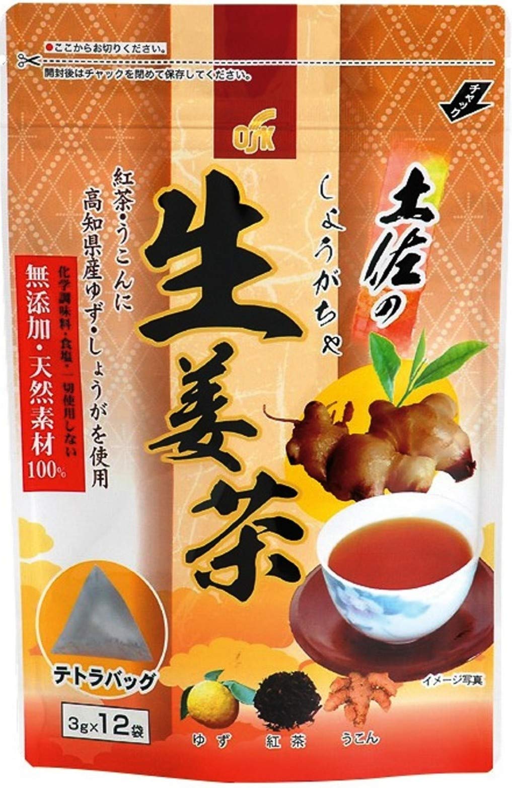 Amazon | OSK(オーエスケー) 土佐のしょうが茶テトラパック36g