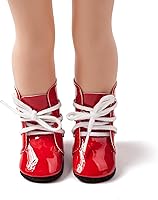 Vista 5 de 6 pares de zapatos de muñeca para muñecas de 14.5 pulgadas American Wellie Wishers Muñecas 100% Get Boots Doll Accesorios