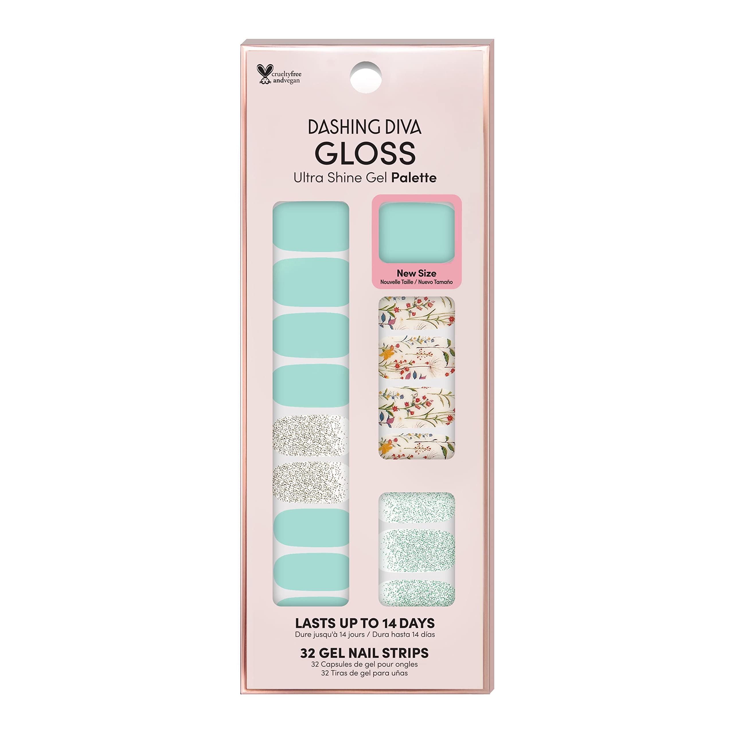 Dashing Diva A New Leaf Gloss Nail Strips