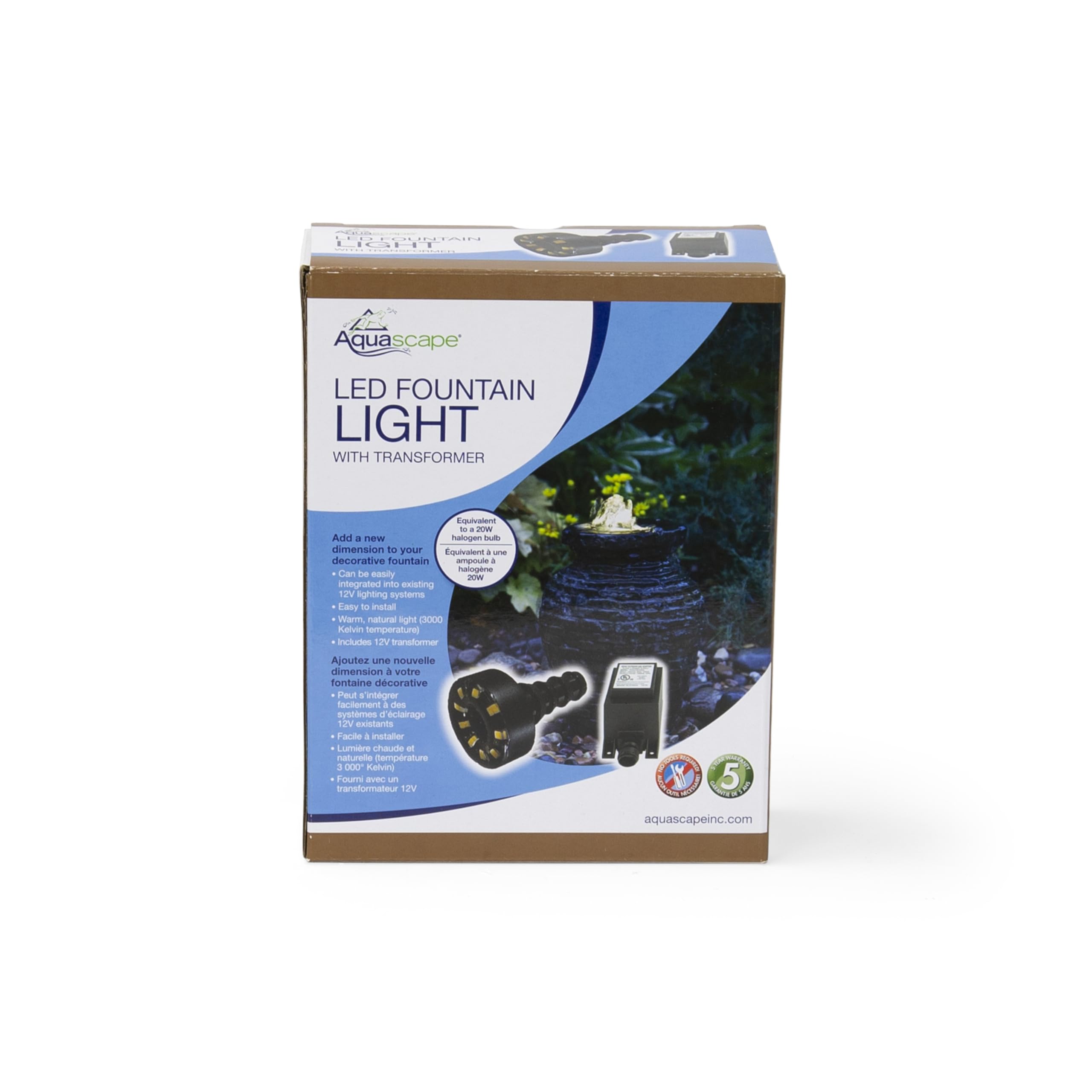 Aquascape aquariumslandschaft LED Brunnen Akzentlicht für Springbrunnen und Wasserspiele