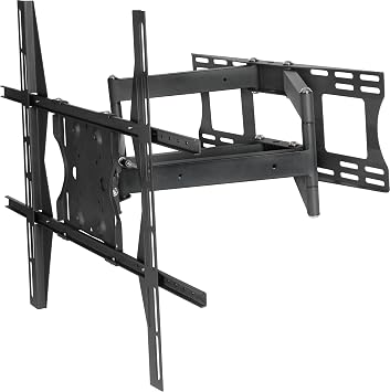 SunBriteTV Dual Arm Articulating Full Motion Outdoor Weatherproof Pivot Mount for 49" - 80" TV Screens & Displays - SB-WM-ART2-XL-BL Black