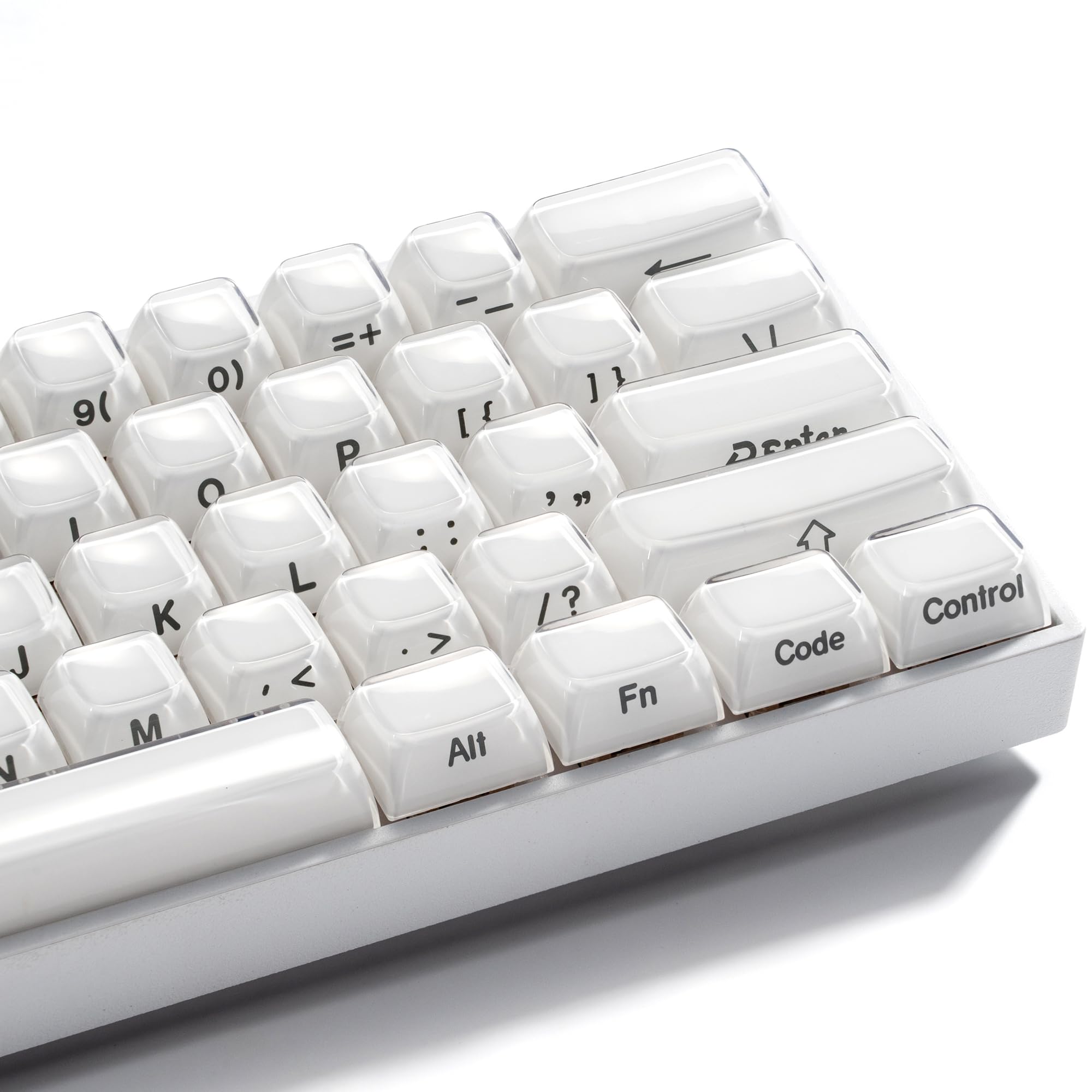Amazon.com: GMKWTL XVX White Keycaps, Crystal Jelly Keyboard
