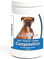 Vista 285 de Healthy Breeds Schnauzer miniatura todo en uno multivitamínico suave masticable 90