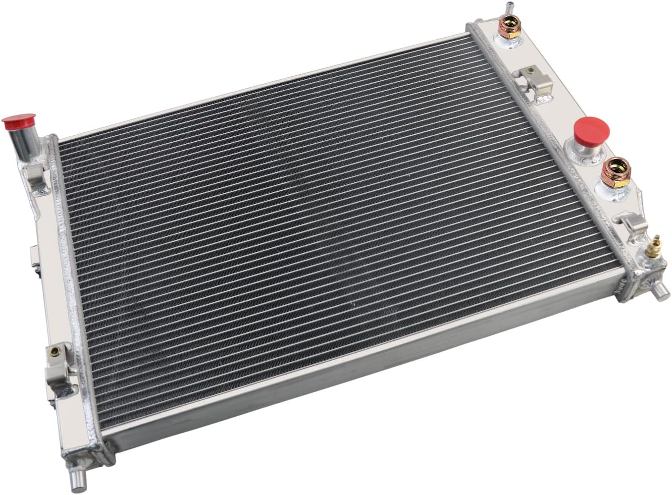 3-Row Radiator Compatible with 2005-2012 Chevy Corvette C6 5.3l 6.0l 6.2l 7.0l V8 SSR Z06 ZR1 427 Limited Edition 2007 2008 2009 2010 2011 2013 (3 Row)