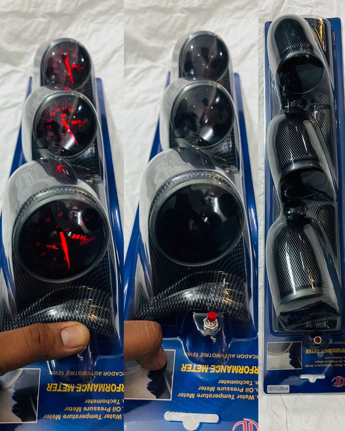 Pillar Meter Left Side Gauges Series HKS Tachometer Pillar RPM Meter Gauge HKS Water TEMPREATURE Pillar Meter HKS Volt Meter Pillar Gauge-image-30