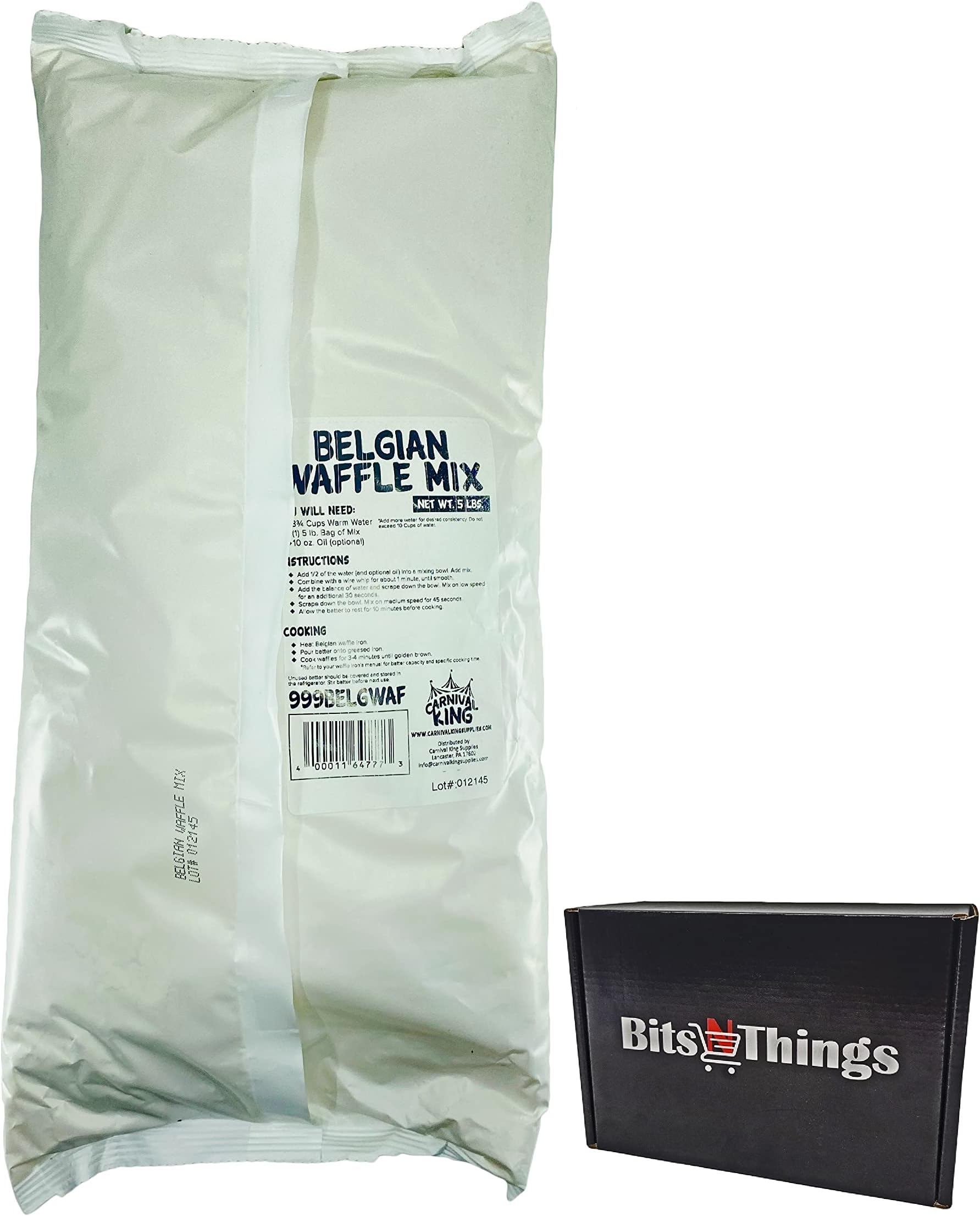 Krusteaz Light & Crispy Belgian Waffle Mix No Artificial Flavors, Colors, or