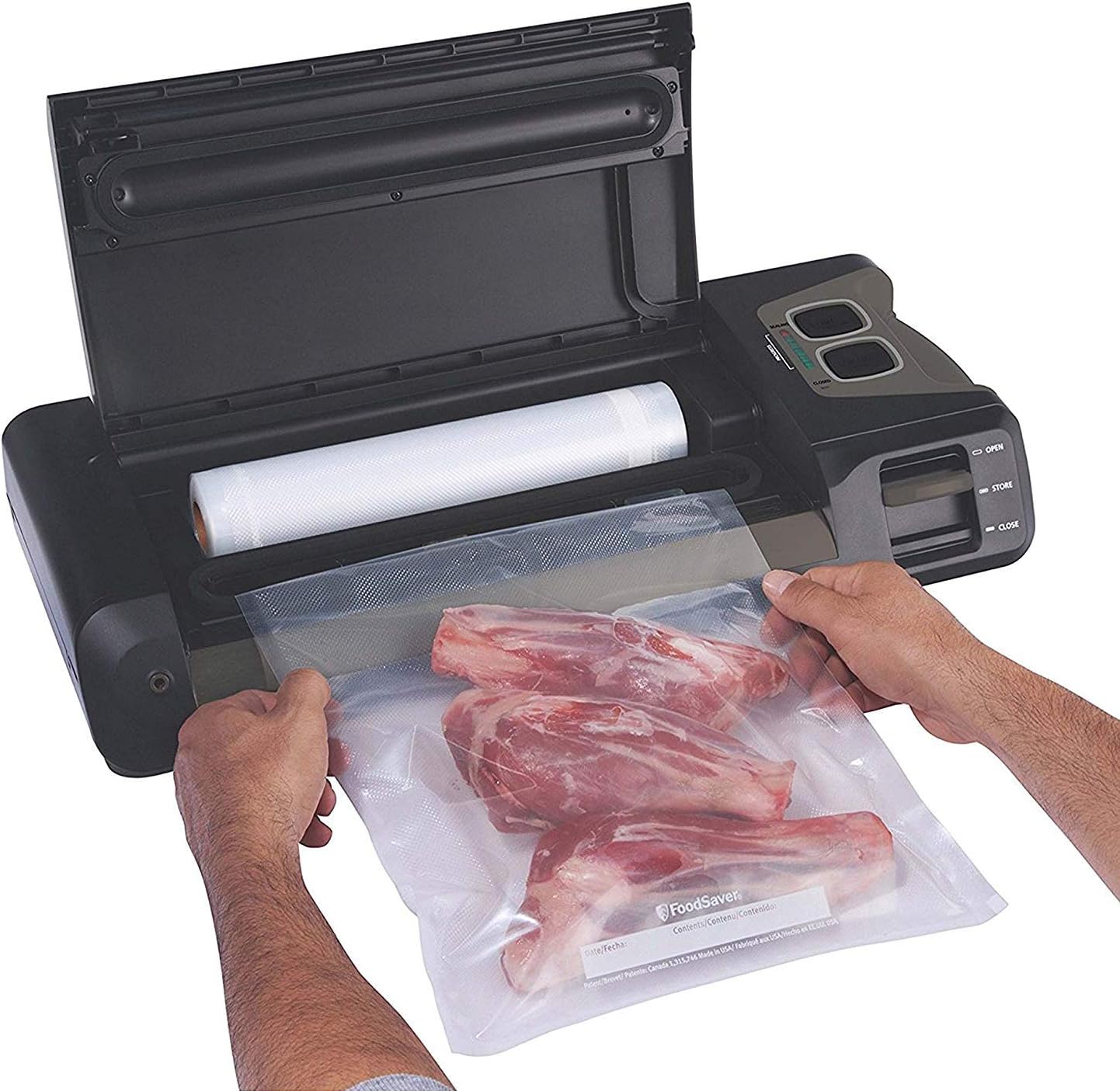 FOODSAVER GM710 GameSaver Big Game Food Preservation Vacuum Sealing System Designed for 80 Consecutive Seals