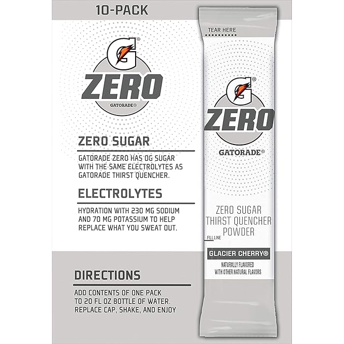 Buy The Gatorade G Zero, Sugar Free Powder Sticks, 0.10oz Packets