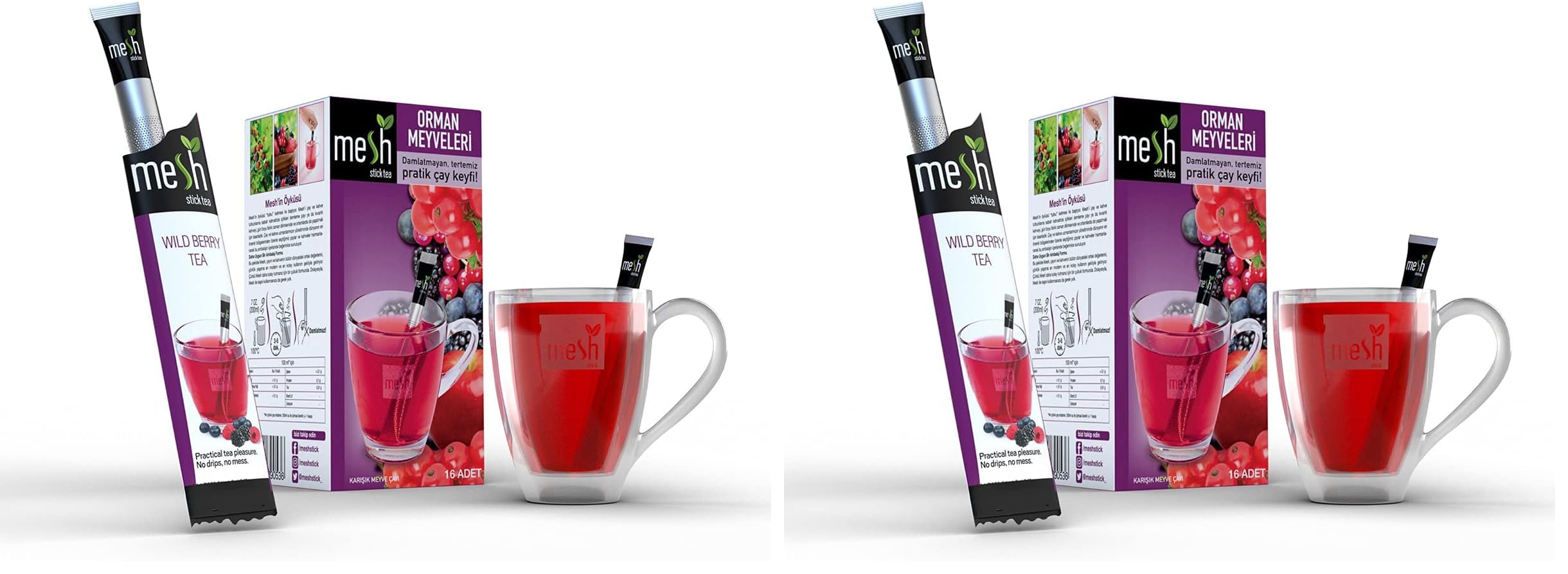 Mesh Stick Orman Meyveli Çayı (2 paketi)