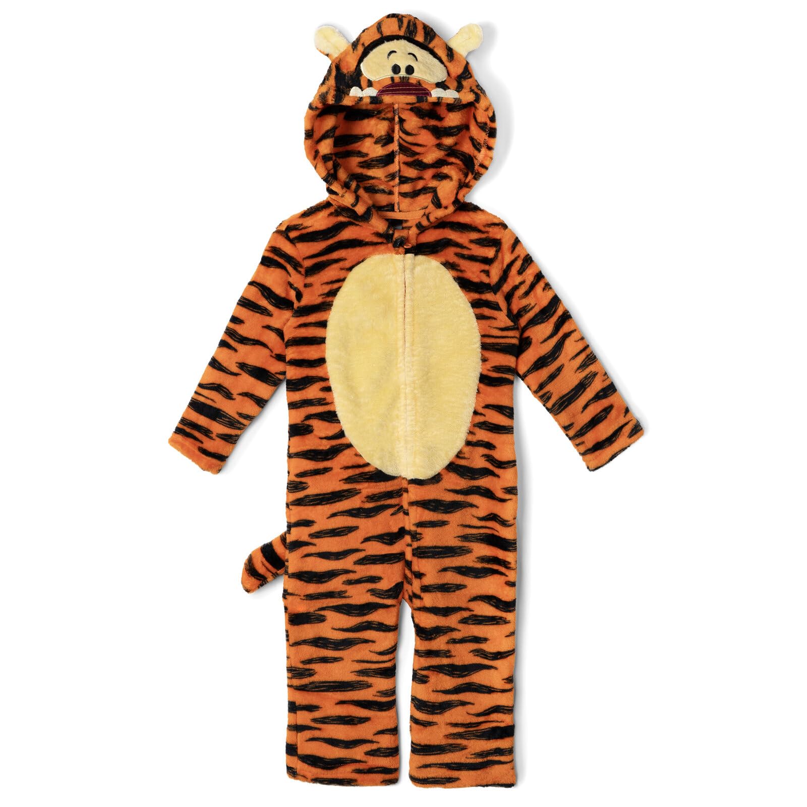 Disney Tygrys maluch polar kostium z kapturem cosplay kombinezon z ogonem 5T