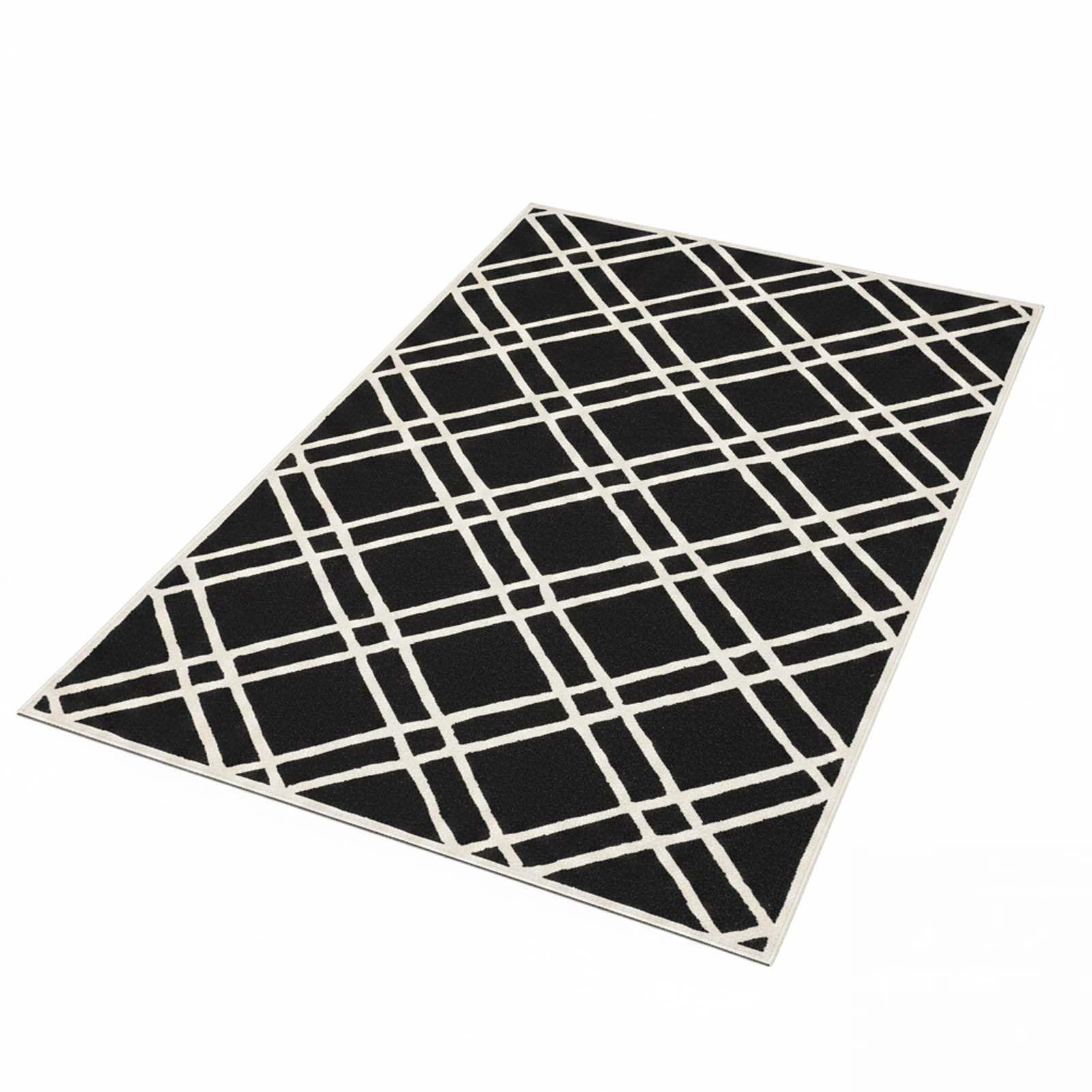 Indoor Outdoor Rug, Deck Mat for Under Table, Waterproof Woven Camping Carpet, Quick Drying, Anti-Slip Bottom, Blended Material, for Garden, Porch, Balcony