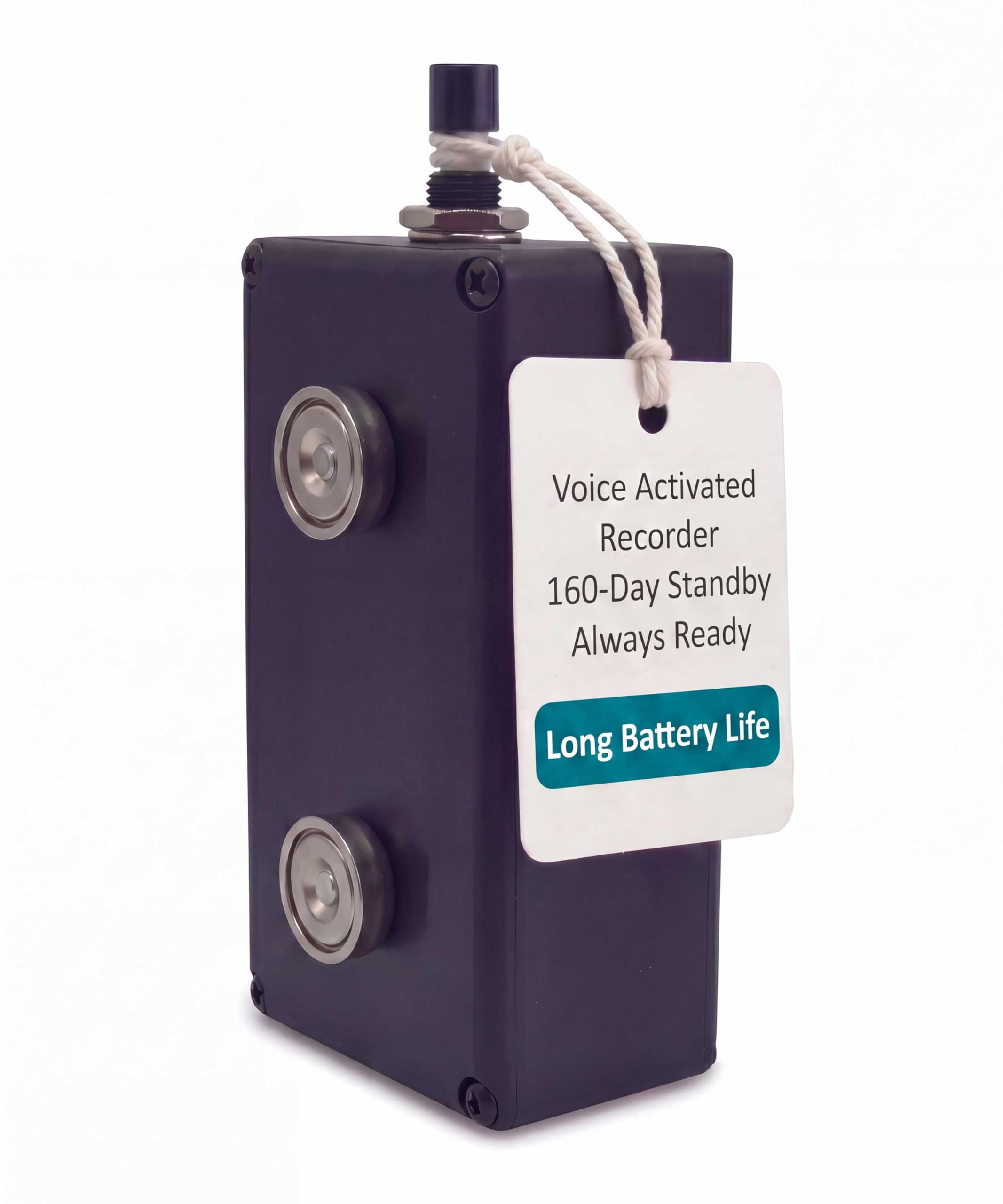 Amazon.com: Long Battery Life Digital Voice Recorder | Black Vox