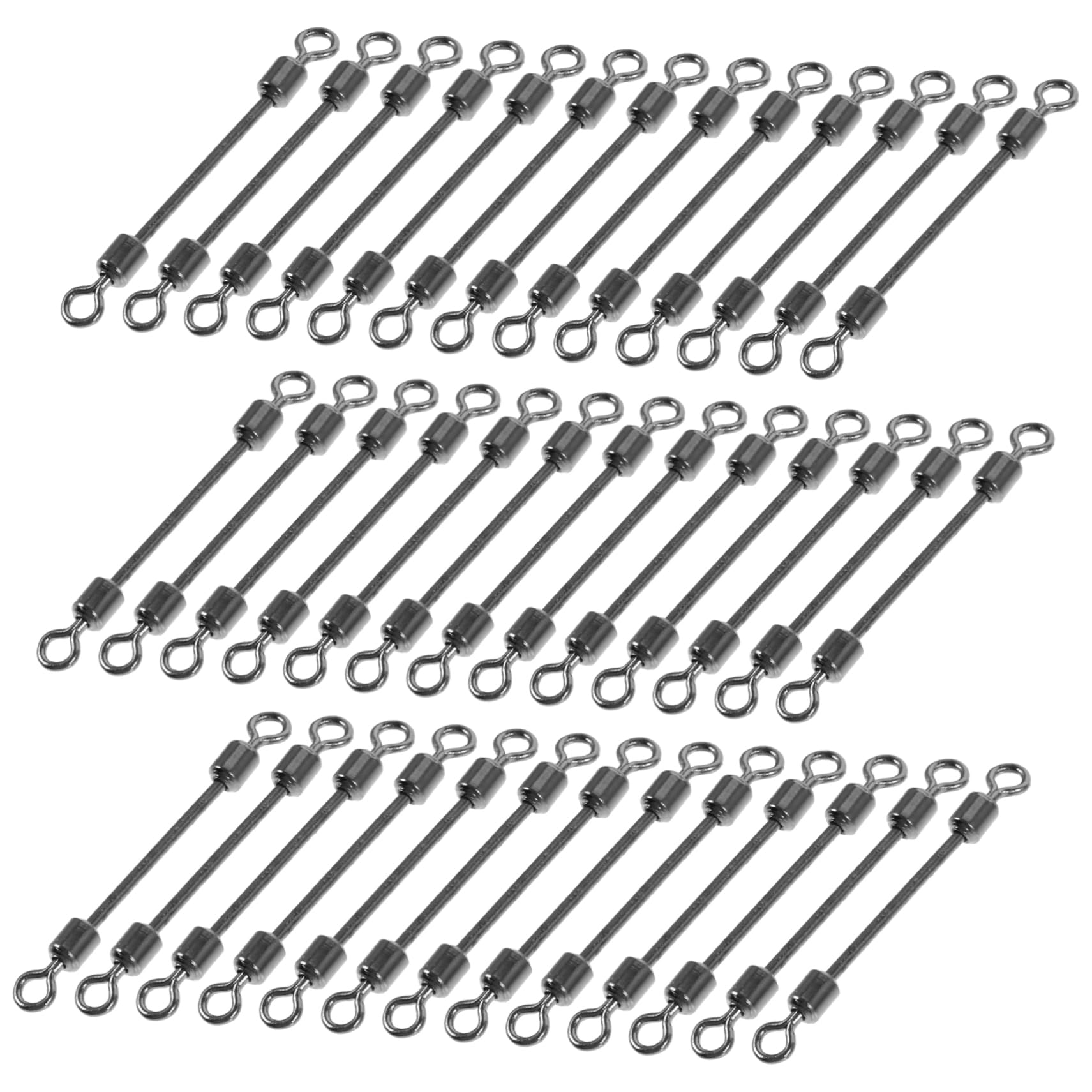 BESPORTBLE 2sets Fishing Rigging Pins Soft Lure Baits Supply Stainless Steel Lure Pin Durable Fishing Accessories 50pcs*2