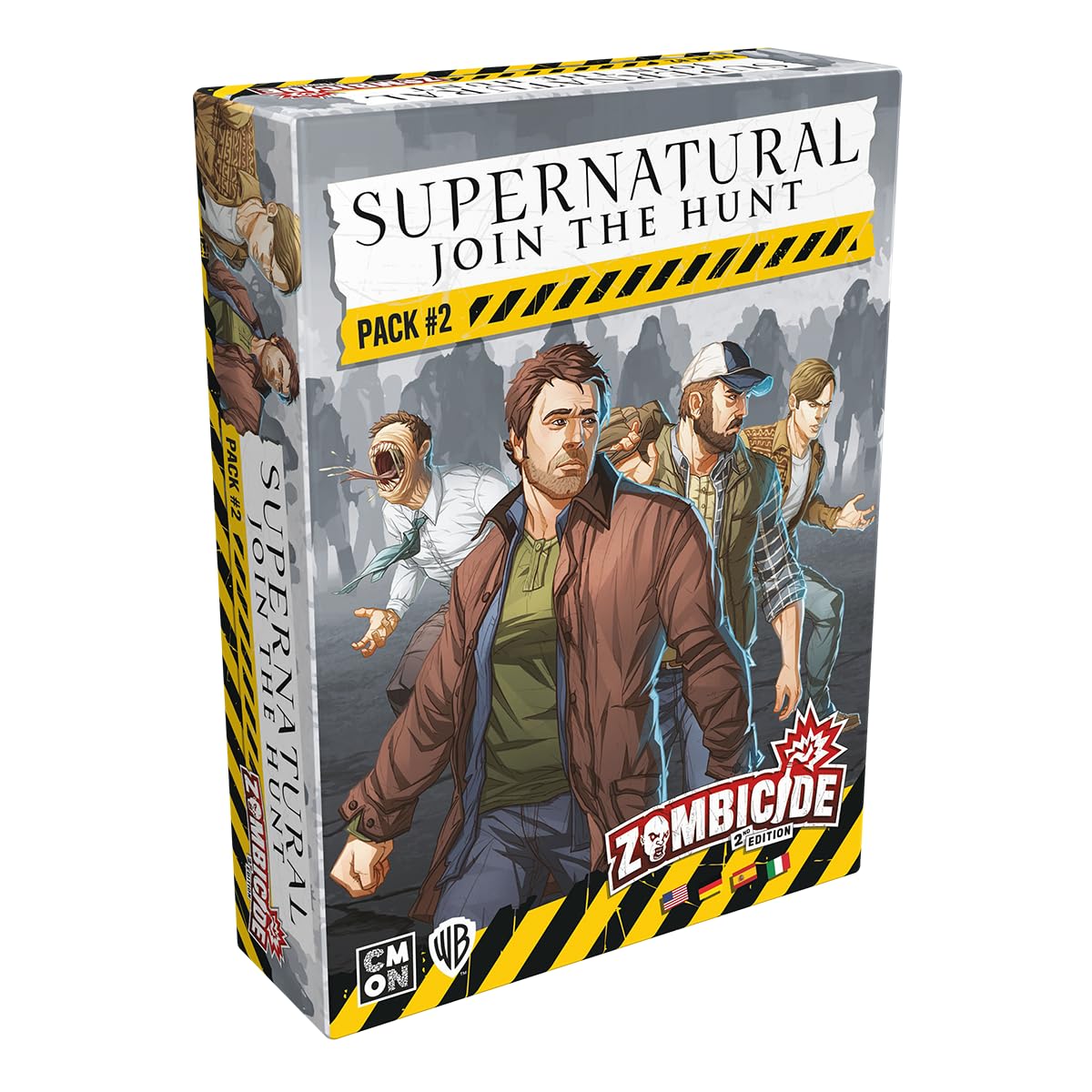 Zombicide 2E: Supernatural Character Pack #2 - Expansión Multilenguaje (Incluye Español)