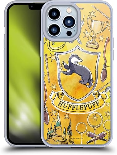 Vista 52 de Head Case Designs Funda de gel suave con licencia oficial de Harry Potter Slytherin, diseño de Reliquias de la Muerte XIII compatible con Apple