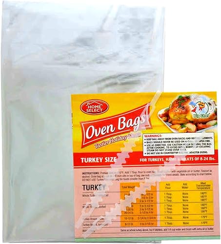 Miniatura 2 de Home Select Big Check Oven Bags Turkey Size 2 Bags