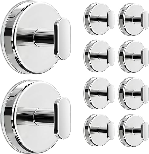 Miniatura 14 de pickpiff - Ganchos de ventosa para ducha: colgador de pared de 15 LB de resistencia para baño, puerta delantera, vidrio, ventana, RV, soporte