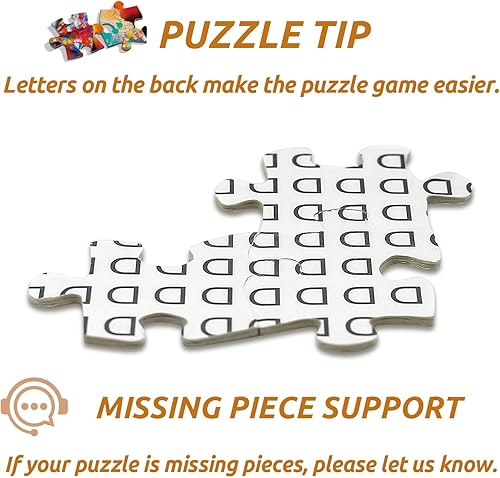 Miniatura 8 de Rompecabezas de payaso de 1000 piezas, divertidos rompecabezas de circo de payaso para adultos, rompecabezas divertido de fantasía colorida para