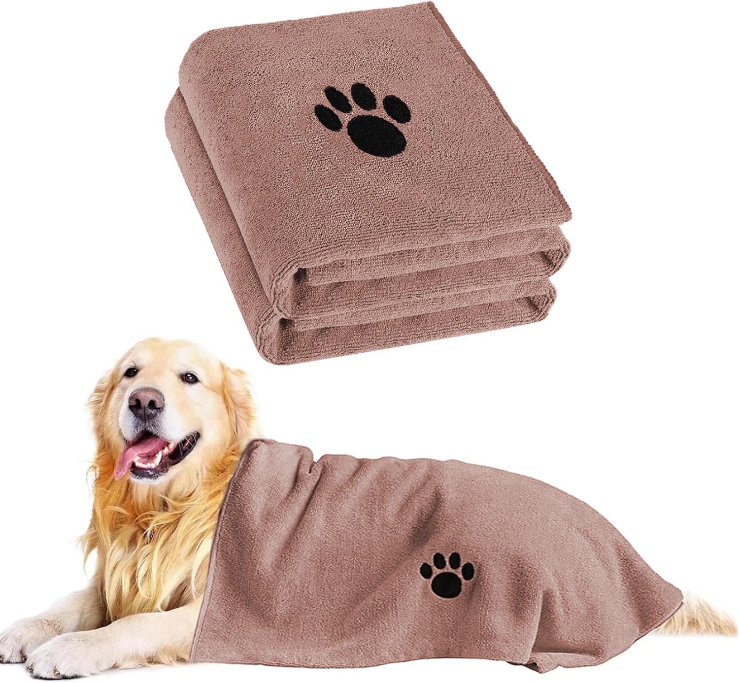 Super Absorbent Dog Towels - Quick Drying! -11