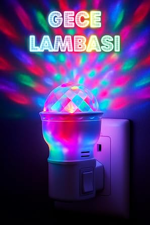 Gece Lambas  Tu lu Koridor Hol I  Uyuma I  RGB Hareketli [Enerji S n f  A]