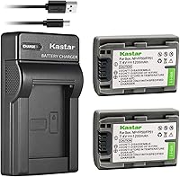 Vista 1 de Kastar Batería (X2) y cargador USB delgado para Sony NP-FP51 NP-FP50 y DCR-30 DVD103 DVD105 DVD203 DVD205 DVD305 DVD92 HC20 HC21 HC26 HC32 HC36 HC40