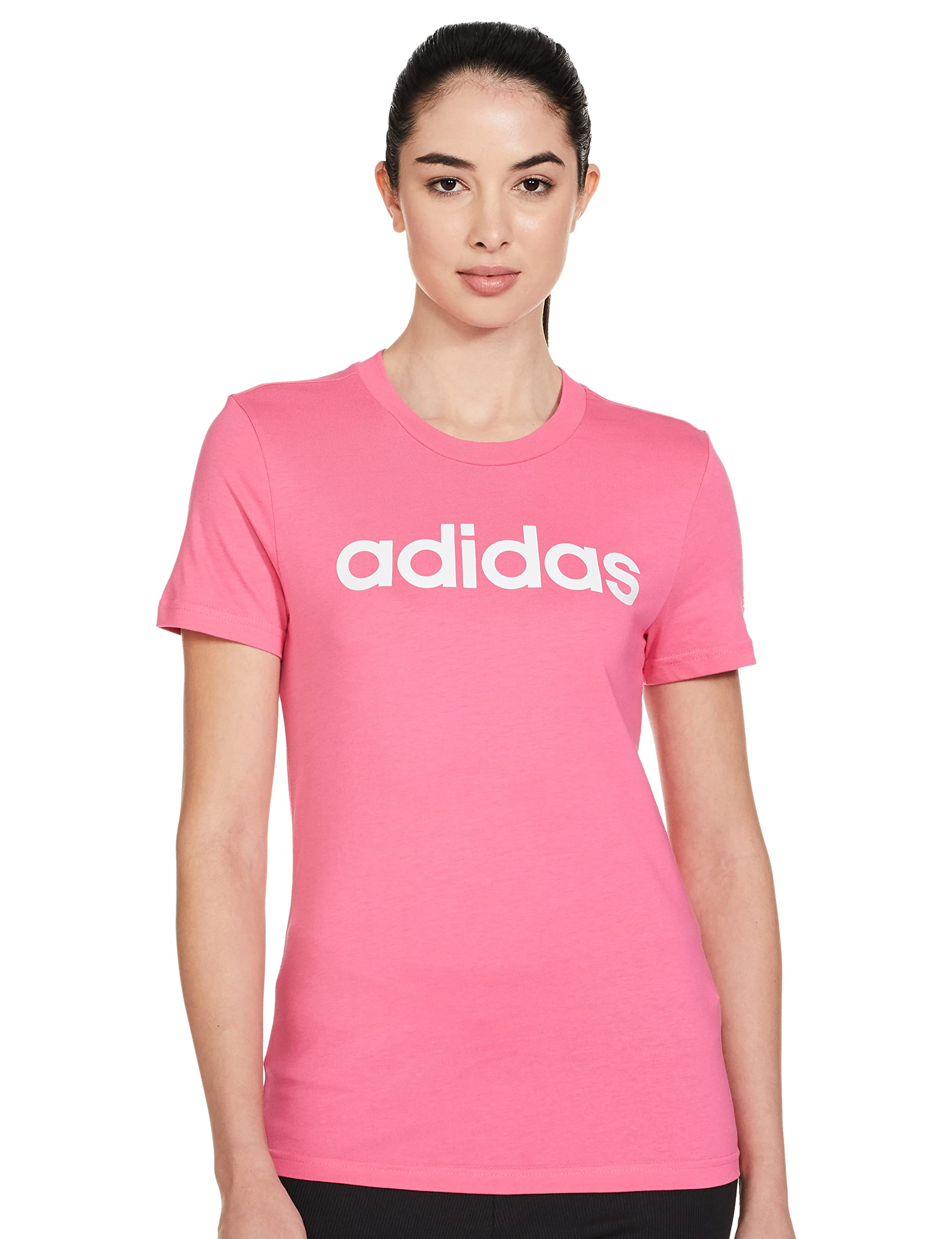 adidas originals Women's Solid Fitted T-Shirt-picture-12